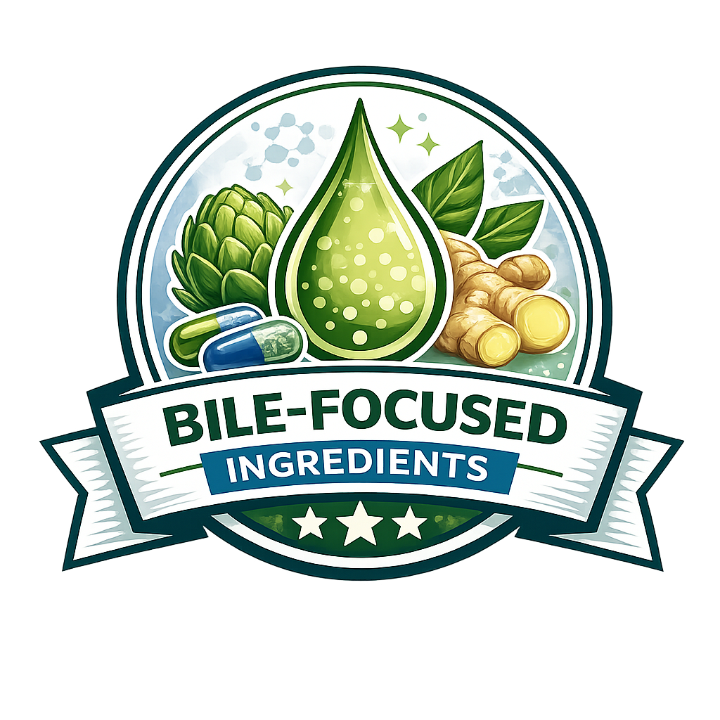 Bile-focused ingredients icon
