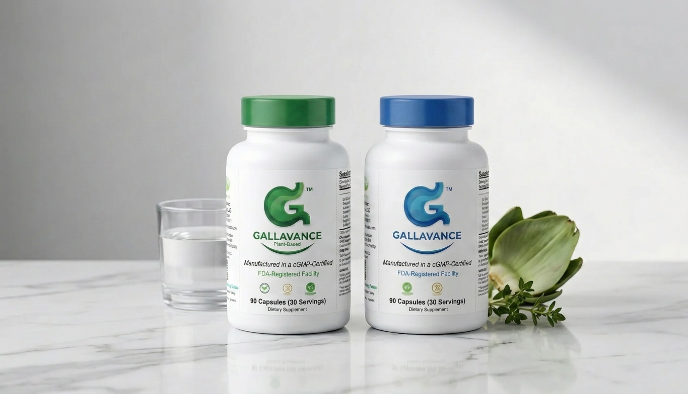 Gallavance Plant-Based and Original bottles